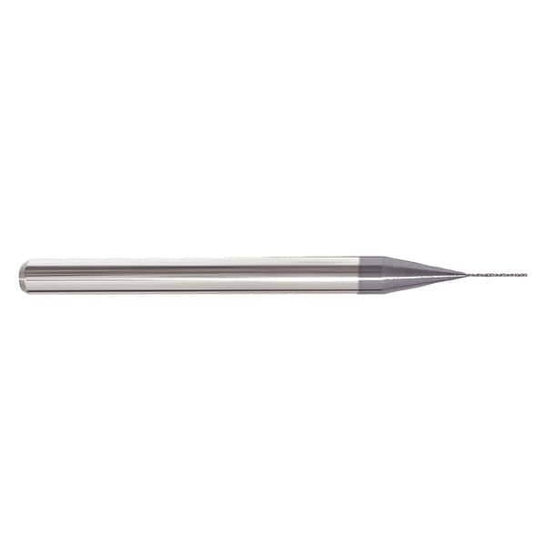 Zoro Select Ball End Mill, Single End, 1/32", Carbide - 251-002101B