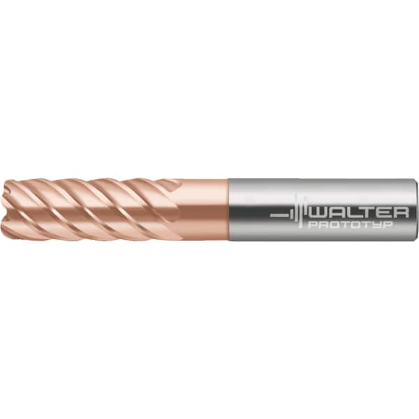 Walter Inch Corner Radius & Corner Chamfer End Mills Solid carbide shoulder m - MC187.19.1A8D152-WB10TG