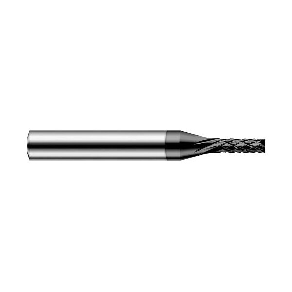 Harvey Tool 1/8 in. dia. x 5/8 Carbide dia.mond Cut End Mill, 8 RH Teeth, 10 LH Teeth, CVD dia.mond 4m - 737308