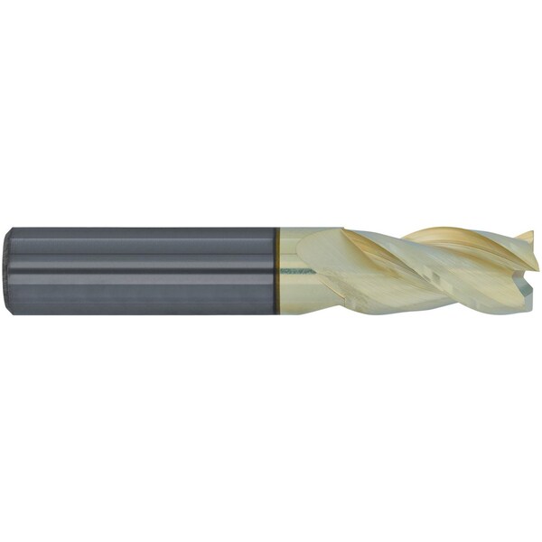 Cgs Tool Ferocious 3X - Sq End 3Fl 1" Dia 1-1/2" Loc 4" W/Zrn Coating - 5366-S