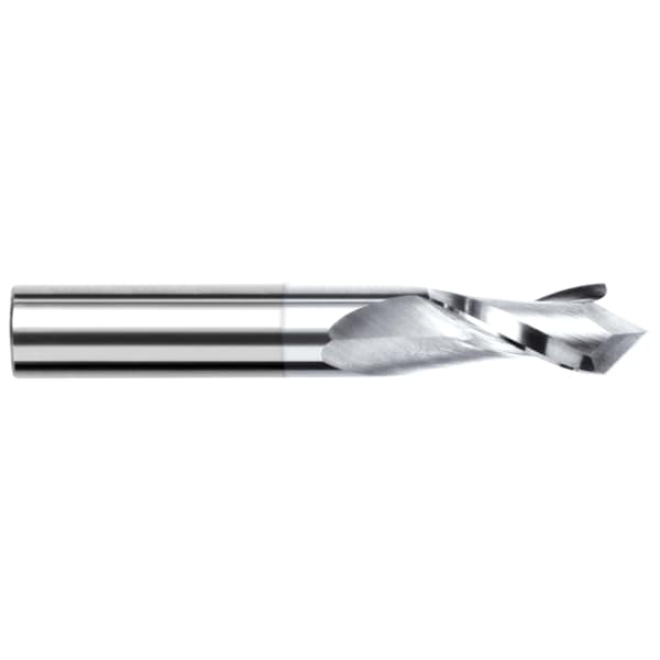 Harvey Tool Drill/End Mill - Mill Style - 2 Flute, 0.2500" (1/4), Finish - Machining: ZrN - 928516-C8