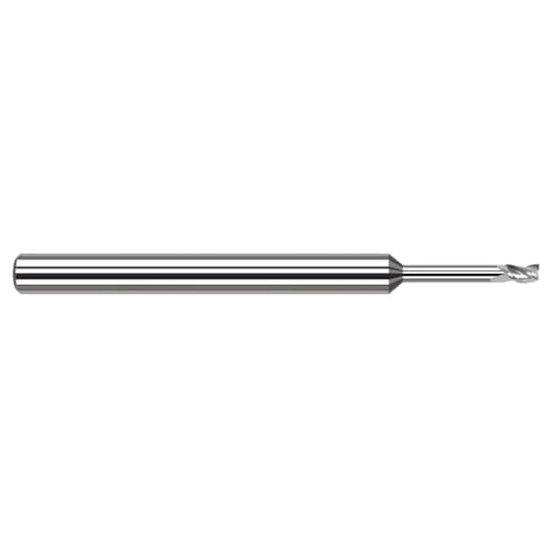 Harvey Tool Miniature End Mill - 3 Flute - Square, 0.0250" - 934825