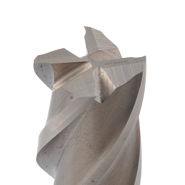 Hhip 3/4 X 3/4" 4 Flute High Speed Steel Single End Center Cut End Mill - 5802-0753