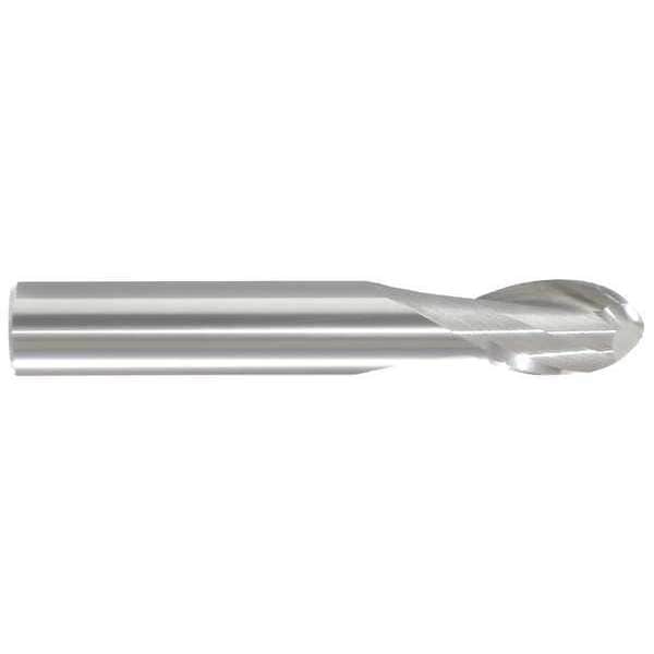 Zoro Select Carbide End Mill, 1/4In, 2FL, Single, 2In - 219-001080