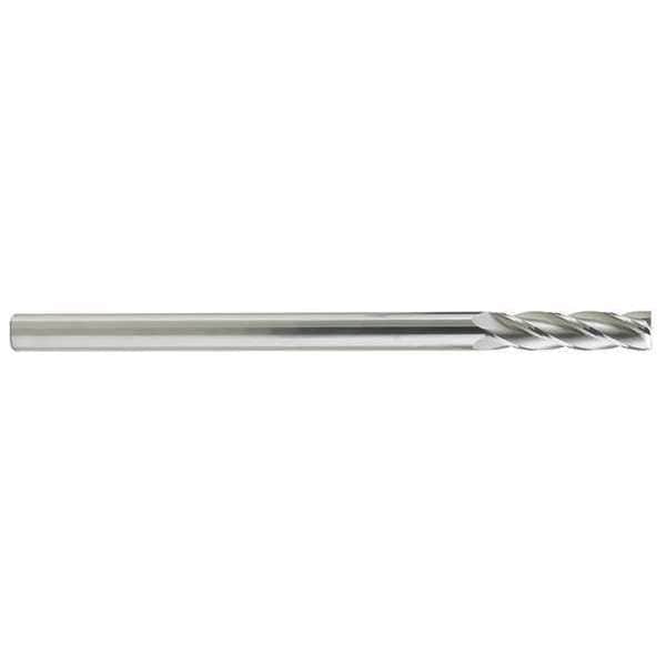 Zoro Select Carbide End Mill, 6in, CEM58FXXL4 - CEM58FXXL4