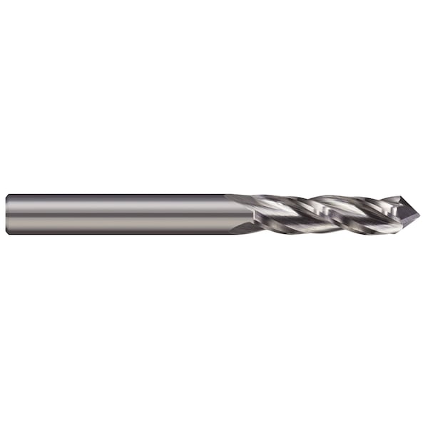 Harvey Tool Drill/End Mill - Mill Style - 3 Flute 0.3750" (3/8) Cutter DIA x 0.8750" (7/8) Length of Cut - 784808