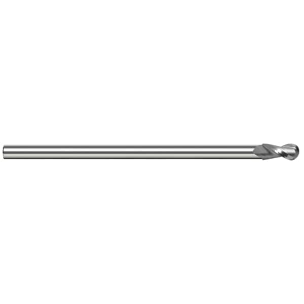 Harvey Tool End Mill - Ball - Reduced Shank, 0.1562" (5/32), Length of Cut: 15/64" - 24710