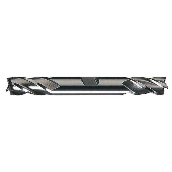 Cleveland 4-Flute HSS Center Cutting Square Double End Mill Cleveland HD-4C Bright 1/2x1/2x1x4-1/8 - C41216