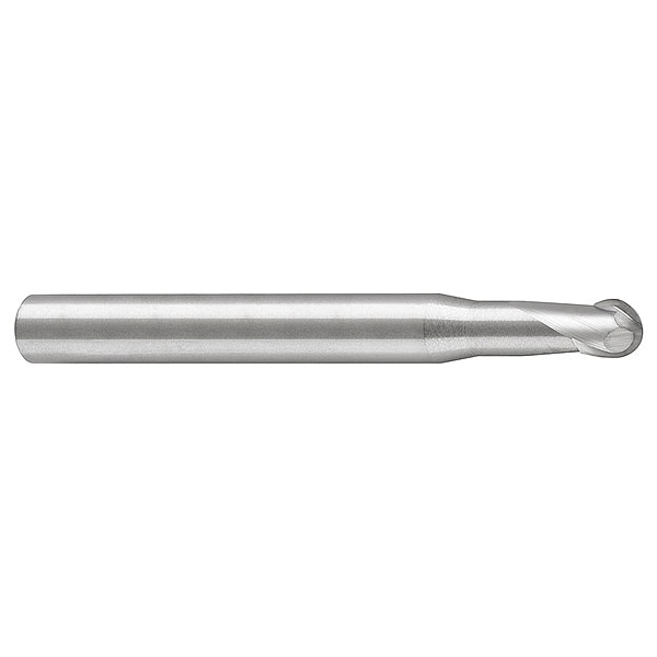 Micro 100 Carbide End Mill, 3.0 mm, Cut 3.0 mm, 2 FLT - MMBM-030-15