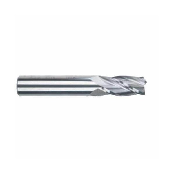 Morse End Mill, Center Cutting Regular Length Single End, Series 5943T, 34 Cutter Dia, 4 Overall Lengt - 90808