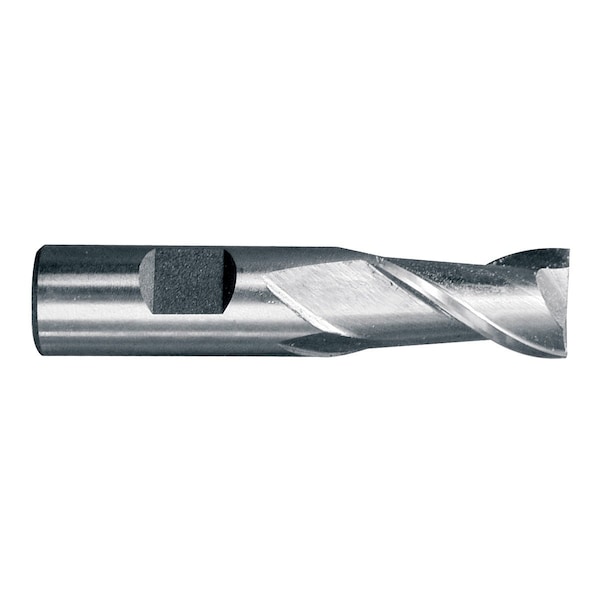 Hhip 5/8 X 5/8" 2 Flute High Speed Steel Single End Center Cut End Mill - 5801-0626