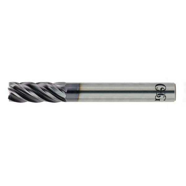 Osg Carbide End Mill, VG534, 3/8 D, 1/2 Cut L - VG534-3764