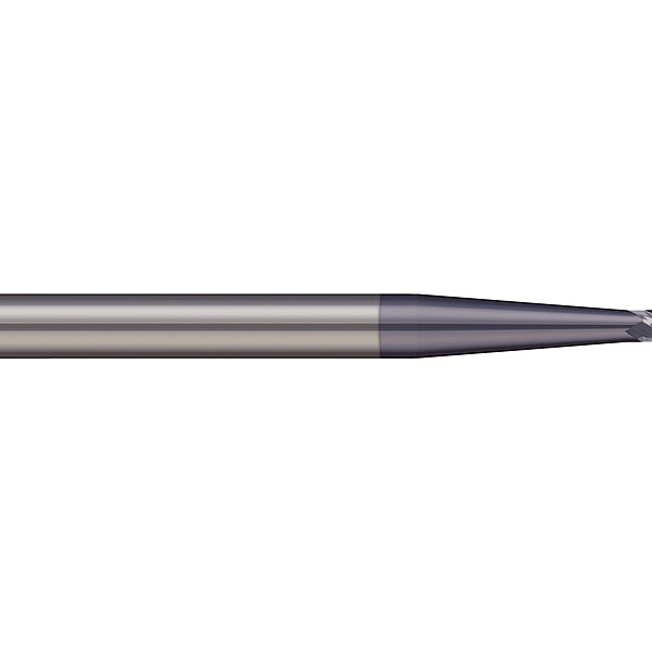 Micro 100 Carbide End Mill, Dia 1/2 In, Cut L 1 In - BEM-500-03X