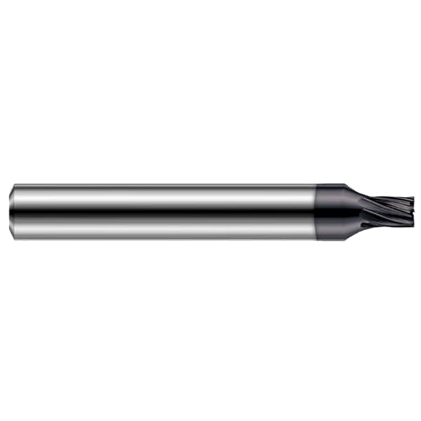Harvey Tool End Mill for Hardened Steels - Square, 0.1250" (1/8), Material - Machining: Carbide - 854808-C6