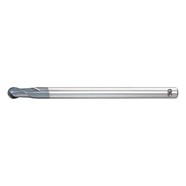 Osg End Mill, Ball, 1/16in D, 2-1/2in OAL, 2FL - 36100211