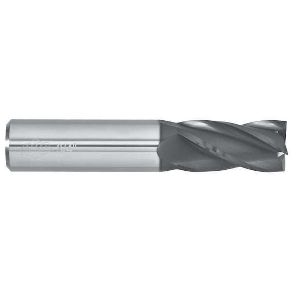 Cgs Tool 4Fl 30 Deg Sq End Mill 31/64"Dia 1"Loc 3"Oal W/Altin - 140-4844-ALTIN