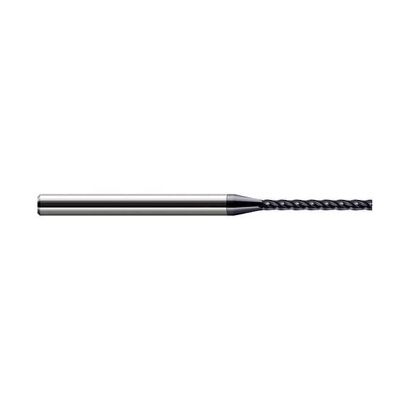 Harvey Tool 1/8 in. Cutter dia. x 0.0100 in. Radius x 1-1/4 Carbide Corner Radius End Mill, 4 Flutes - 762210-C3