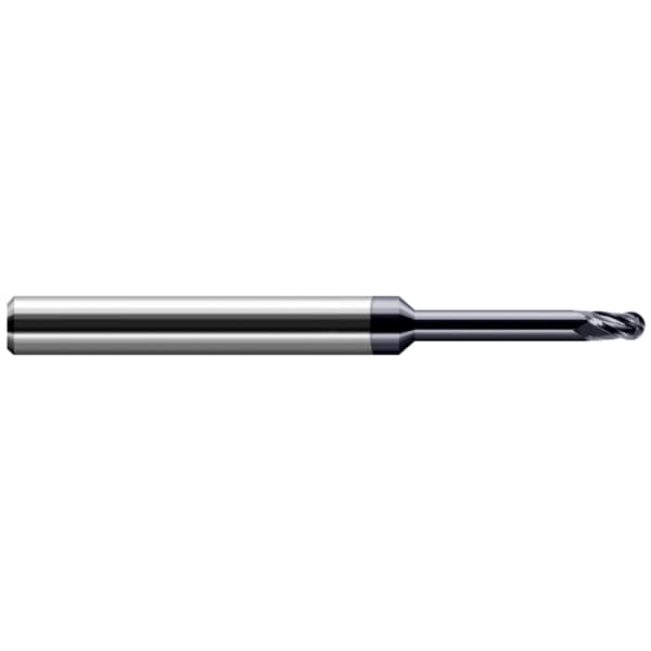 Harvey Tool End Mill for Exotic Alloys - Ball, 3.000 mm, Number of Flutes: 4 - 974057-C6