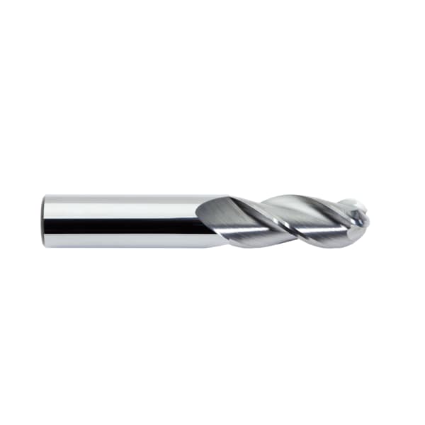 M.A. Ford Tuffcut X-Al 3 Flute Ball Nose End Mill Finisher, 3/4 - 138B75001