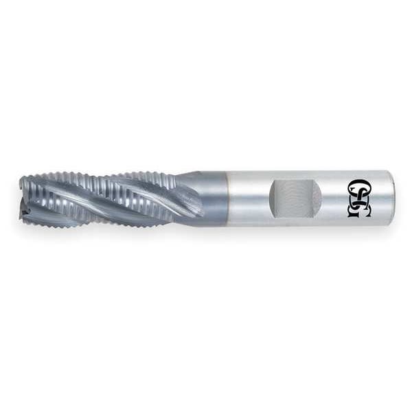 Osg End Mill, Roughing, Co, TiAlN, 3/4, 4 FL, Sq - 4551511
