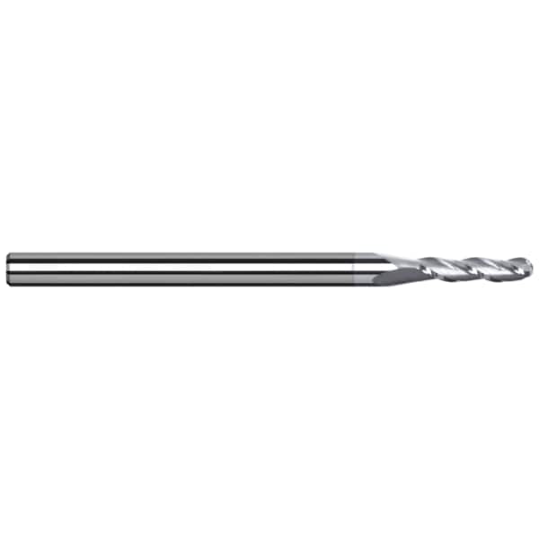 Harvey Tool End Mill for Aluminum Alloys - Ball, 1.600 mm, Number of Flutes: 3 - 977536-C8