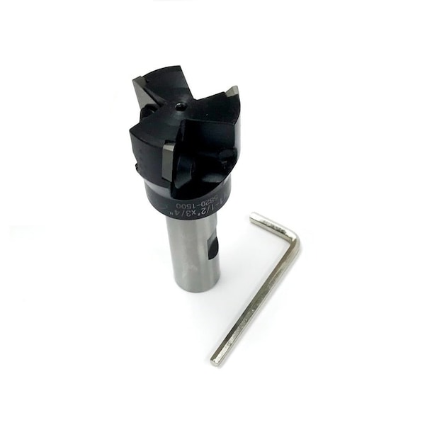 Hhip 1-1/2" X 3/4 Straight Shank Indexable End Mill - 5820-1500