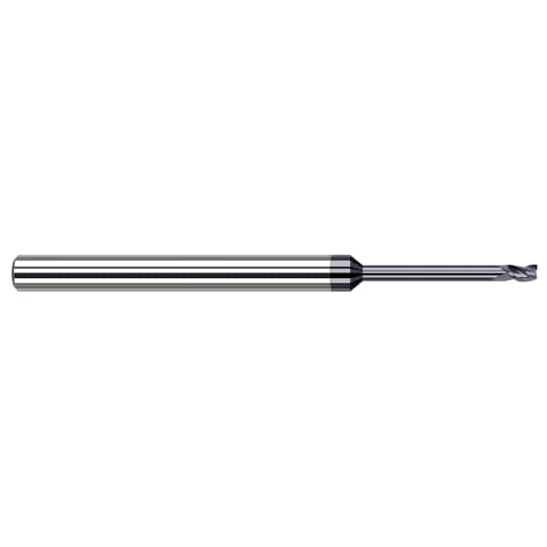 Harvey Tool Miniature End Mill - 3 Flute - Square, 0.0930" (3/32) - 846893-C3