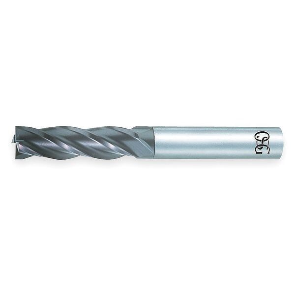 Osg End Mill, Stub, Carbide, 1/8, 4 FL, Sq End - 70400716