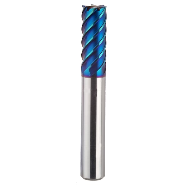 Yg-1 Tool 6 Flute 45 Degree Helix Corner Radius X-5070 Carbide End Mill - G85133