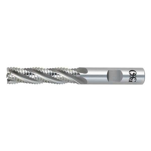 Osg HSS End Mill, 7/8in.dia., 3-1/2in.Cut L - 4501900