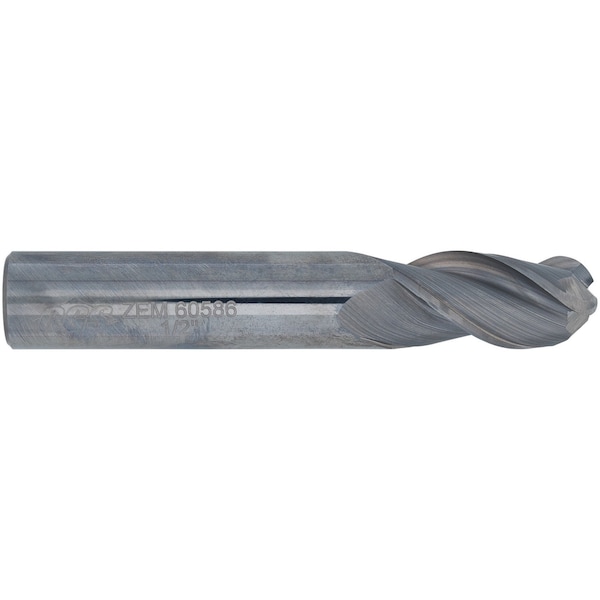 Cgs Tool Ferocious 3X - Ball End 3Fl 1/8" Dia 1/2" Loc 1-1/2" Uncoated - BN5301