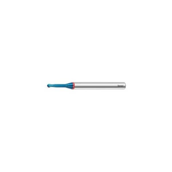 Garant Diabolo Solid Carbide Copy Slot Drill, for Hard Steels, TiAlN Coated, 0.4X1 mm - 207373 0,4X1