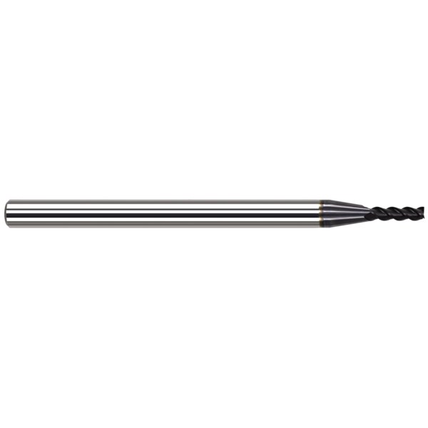 Harvey Tool End Mill for Free Machining Steels - Corner Radius, 0.0400", Shank Dia.: 1/8" - 971240-C3