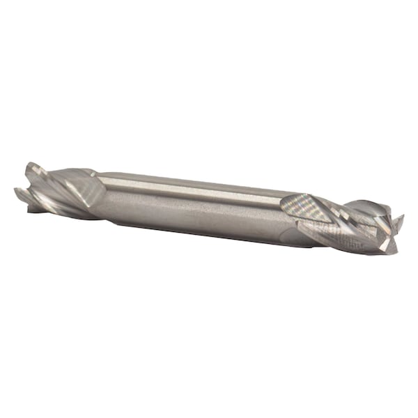 Drill America 1/4" Carbide 4 Flute Double End Stub End Mill - MMO1/4-4FDE-ST