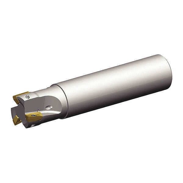 Widia Indexable Square Shoulder End Mill, VSM11 Series, High Speed Steel, 0.4610 in Depth of Cut - VSM11D050Z01C062XD11L400