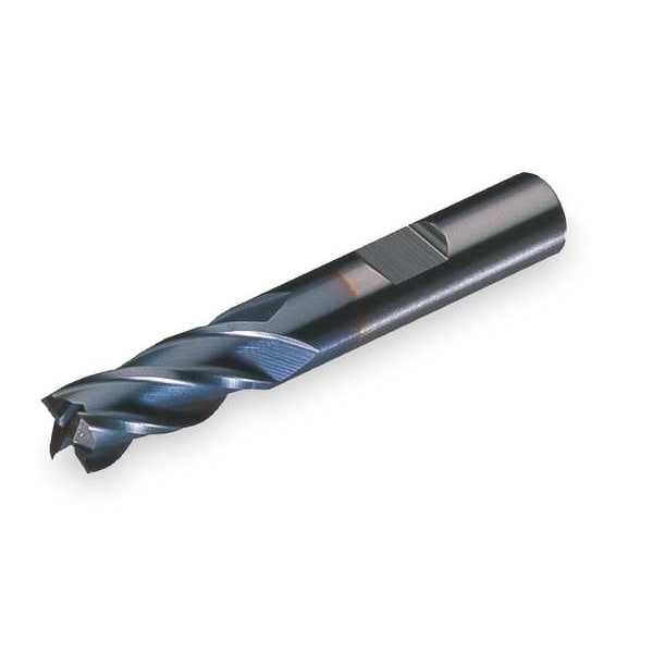 Cleveland 4-Flute HSS Center Cutting Square Single End MIll Cleveland HG-4C-TC TiCN 5/8x5/8x1-5/8x3-3/4 - C33270