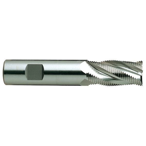 Yg-1 Tool Cobalt End Mill, Single, 1/4inDia, Cntr Cut - 76297