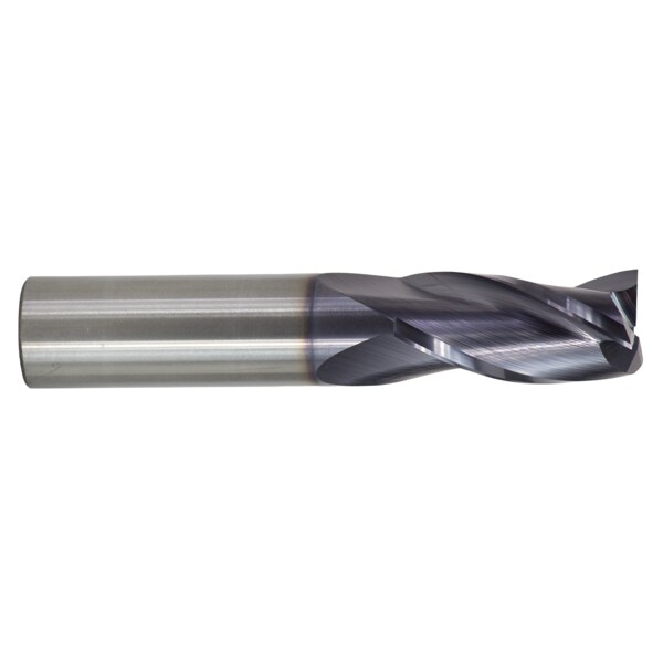 Zoro Select Carbide End Mill, 1-1/2 in, CEM18F3TIALN - CEM18F3TIALN