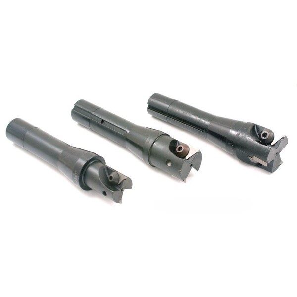 Hhip 3 Piece 1 1-1/4 & 1-1/2" R8 Indexable End Mill Set - 5820-0001