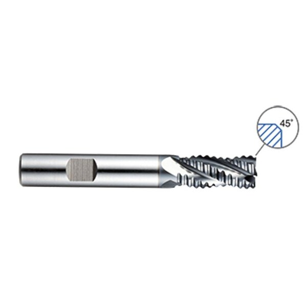 Yg-1 Tool Only One Pm60 4 Flutes 30 Degree Helix Roughing (Coarse) End Mill - GYG70024