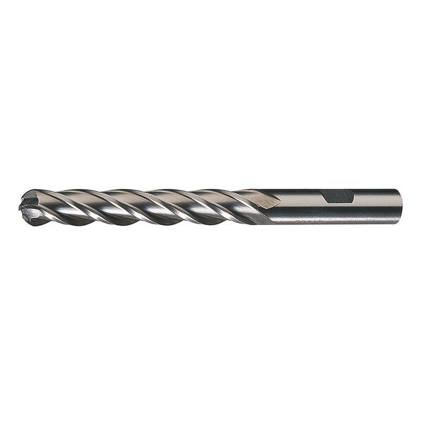 Cleveland 4-Flute HSS Ball Nose Single End MIll Cleveland HG-4B Bright 1-1/2x1-1/4x4x6-1/2 - C41377