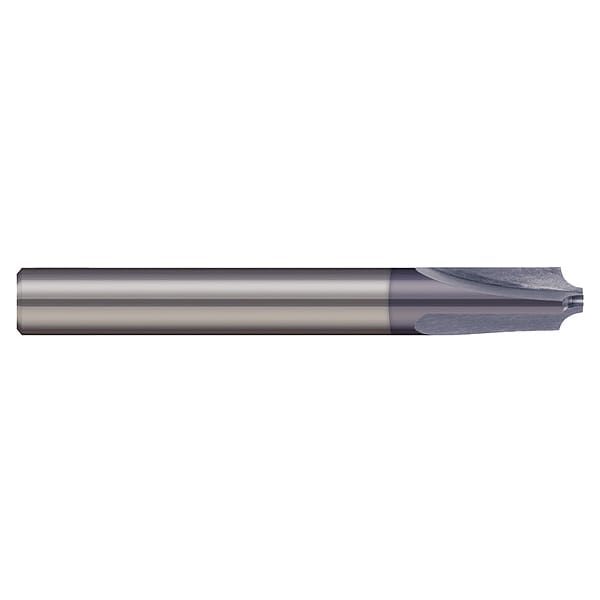 Micro 100 Carb End Mill, 1.50mm, 3FL, CC, AlTiN Coat - CREM-060-050X