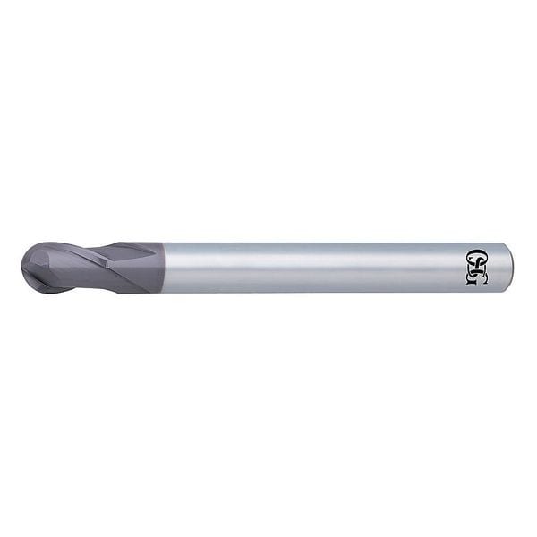 Osg End Mill, Ball, 3/8in D, 3-1/2in OAL - 44101411