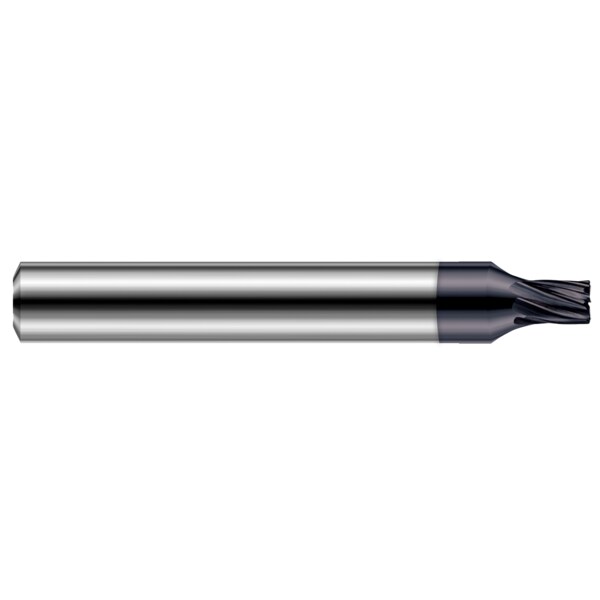 Harvey Tool End Mill for Hardened Steels - Corner Radius, 0.3125" (5/16), Length of Cut: 1" - 882320-C6