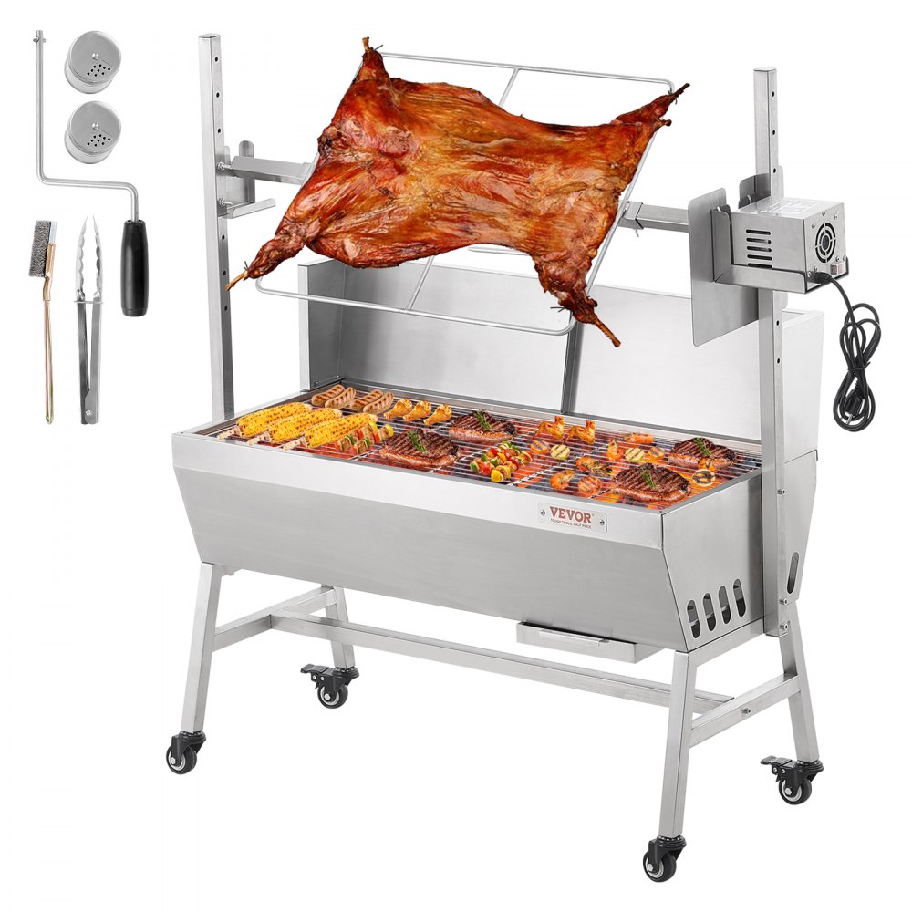 VEVOR Roaster Spit Rotisserie BBQ Grill Pig Lamb Chicken Roaster 42W 135LBS - DDXZKJ35YCDBV3Y2GV1