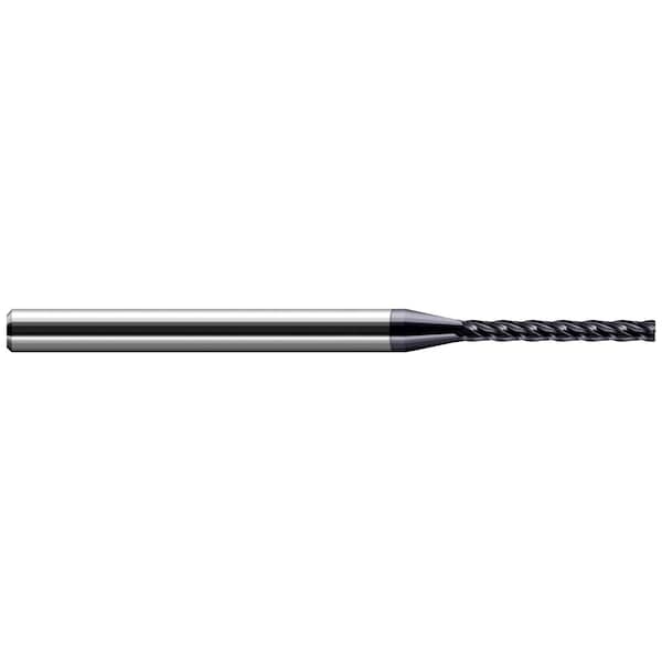 Harvey Tool 4 FL - 0.2500'', 1/4 Cutter DIA x 0.0250'' Radius x 1.2500'', 1-1/4 LOC - 917125