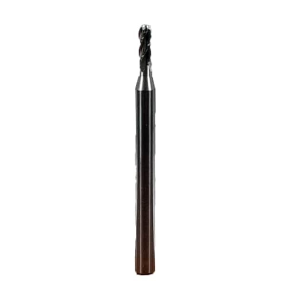 Cobra Carbide Endmill, Decimal - Minature Uncoated, 0.025, Number of Flutes: 4 - 26170