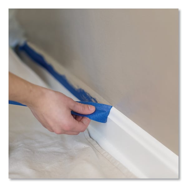 Cinta para pintor Duck Brand Clean Release, núcleo de 3", 0.94" x 60 yardas, azul, paquete de 24 - 284371.