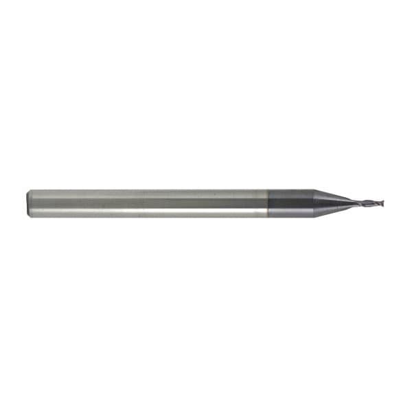 Melin Tool Co End Mill, Carbide, GP, Square, 1/32 x 3/32, Number of Flutes: 2 - AMG-401-ALTIN