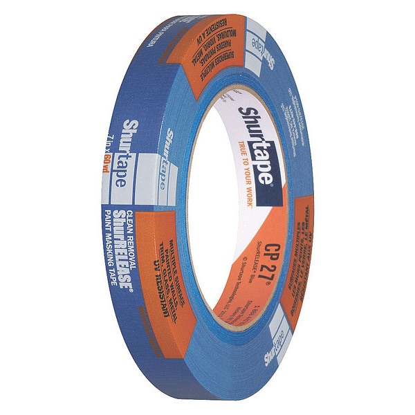 Cinta para pintores Shurtape, 18mm de ancho x 55m de largo, Azul - CP 027